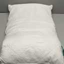 Three Geese Adjustable Goose Feather Down Pillows Queen Set of 1, Assemblable Bed Pillow with Cotton Cover for Side/Back/Stomach Sleepers, Customizable Firmness Design 20x28