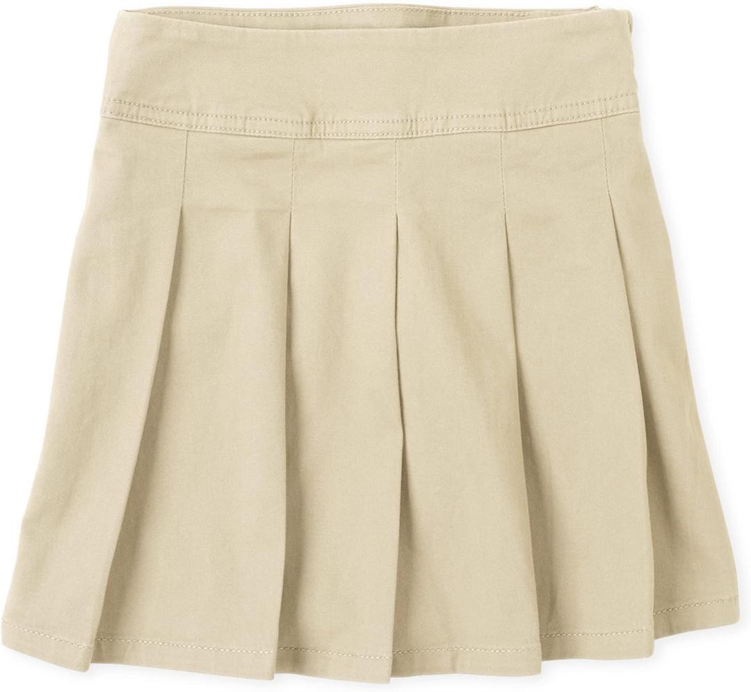 The Children's Place Girls' Uniform Ponte Knit Skort Sandy XXL (16)
