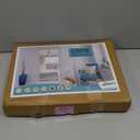 Upgraded Pet Screen Door Opening Fits Doors Up to 36"x84",Heavy Duty Cat Proof Mesh Screen Door with Zipper Closure,Prevent Cats Running Out from Home,Bedroom,Living Room,Kitchen,(White)