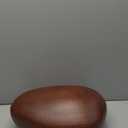 URN UNIQUE River Stone Urn for Ashes - 150 lbs Volume of Cremation Weight - Handcrafted Beech Wood - Dimensions (Walnut, 150 lbs)