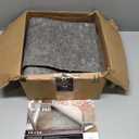 Mohawk Home 3' x 5' Non Slip Rug Pad Gripper 1/4 Thick Dual Surface Felt + Rubber Gripper - Safe for All Floors
