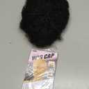 Afro Wig - Short Kinky Curly Human Hair Wig, Glueless & Ready-to-Wear, Perfect for 70s Cosplay & Daily Use, 1B