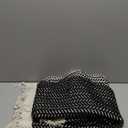 Lahome Boho Hallway Runner Rug, 2x6 Laundry Room Lightweight Entry Woven Cotton Throw Mat with Tassels, Farmhouse Non Shedding Washable Black Low Pile Runner for Kitchen Bathroom