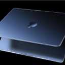 EooCoo Ultra Thin Armor Compatible with MacBook Air 13 inch Case M4 2025 2024-2022 M3 M2 A3240 A3113 A2681, 100% Match Midnight, Air 13.6" Matte Protective Case with Keyboard Skin, Midnight Clear