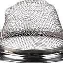 Stainless Steel Kitchen Sink Strainer: Heavy Duty Steel Mesh, Fits Most Sink Drains