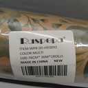 RUSPEPA Kraft Wrapping Paper Roll - Colorful Flowers and Plants Pattern - 30 Inches x 100 Feet