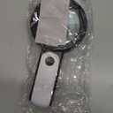 JMH Magnifying Glass with Light, Handheld Large Magnifying Glass 18LED Cold and Warm Light with 3 Modes, Illuminated Lighted Magnifier for Seniors Reading, Coins, Jewelry (Black)