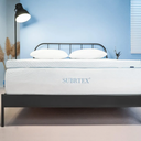 Subrtex 3 Inch Gel-Infused Memory Foam Mattress Topper High Density Cooling Bed Topper Pad Removable Fitted Cover Ventilated Design (California King)