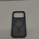 TORRAS Magnetic Shockproof for iPhone 17 Pro Case, Camera Control, Fit for MagSafe, Military-Grade Protection, Translucent Slim Case for iPhone 17 Pro Phone Case Anti-Fingerprint, Deep Blue