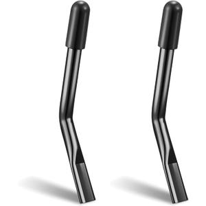 Wheelchair Brake Extenders, 2 Pcs 8.3 Inch Wheelchair Brake Handle Extenders (Black-2pcs)