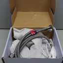 Ultimate Unicorn Waterfall Bathroom Sink Faucet Matte Black, Two Handles Bathroom Faucet with Metal Pop up Sink Drain Stopper, 2 or 3 Holes Bathroom Basin Lavatory Tap with Deck Mount Plate (4 Inch)