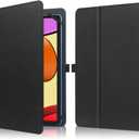 9",9.7",10.1",10.5",10.9",11" Tablet Universal Case with Keyboard, Case with Removable Wireless Bluetooth Keyboard & Pen Holder for iPad, Galaxy and Other 9-11 inch Tablet