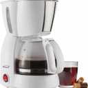Brentwood Appliances TS-213W 4 Cup Coffee Maker, White