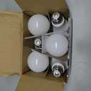 60W Equivalent, Daylight White, Non-Dimmable, Energy Efficient, 10,000 Hour Lifetime, A19 LED Light Bulbs, 6-Pack
