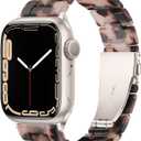 Light House Apple Watch Bands-Fashion Lightweight Resin iWatch Bands for Women Men 38mm/40mm/41mm/42mm(Series 11 10), 49mm/46mm/45mm/44mm/42mm(S 3 2 1), Compatible with Apple Watch Series 11 SE 10 9 8 7 6 5 4 3 Ultra