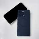 ZhyzRhsm Designed for iPhone 16 Pro Max Case Silicone Compatible with Magsafe, Camera Lens Protector, Military Grade Shockproof Protective, Rectangle Magnetic Phone Case for iPhone 16 Pro Max Black