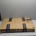 2FT Solid Wood Stair Handrail for Indoor Stairs, Outdoors Stair Railings, Sturdy Wall Mounted Non-Slip Safety Design, Elderly-Friendly & Child-Safe, with Banister Hardware and Brackets