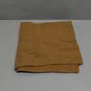 MIULEE Decorative Linen Pillow Covers 18x18 Inch Mustard Yellow ​Boho Farmhouse​ ​Neutral Couch Throw Pillows for Bed Pack of 1 Accent Modern Pillowcase Summer Sofa Livingroom Home Decor