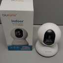 Security Camera 2K, blurams Baby Monitor Dog Camera 360-degree for Home Security w/Smart Motion Tracking, Phone App, IR Night Vision, Siren, Works with Alexa & Google Assistant & IFTTT, 2-Way Audio