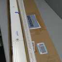 LEVOLOR Basics 2 Faux Wood Horizontal Blinds for Indoor Windows, 35 W x 72 H, Cordless Light Filtering Window Shade, White