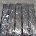 Nuanchu 500 Pack 2 Inch Square Nursery Pots, Small Plastic Seedling Pots with Drainage Holes, Mini Planting Planters for Garden Outdoor Indoor Flower Succulent Vegetable Starting Seedlings, Black