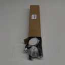 Bonpally Adjustable Tension Curtain Rod, 32-75 Inches Non-Slip Stainless Steel Shower Curtain Rod, Rust-Resistant Telescoping Rod for Bathroom, Kitchen, Dorm, RV, No Drilling, Easy to Install, Black