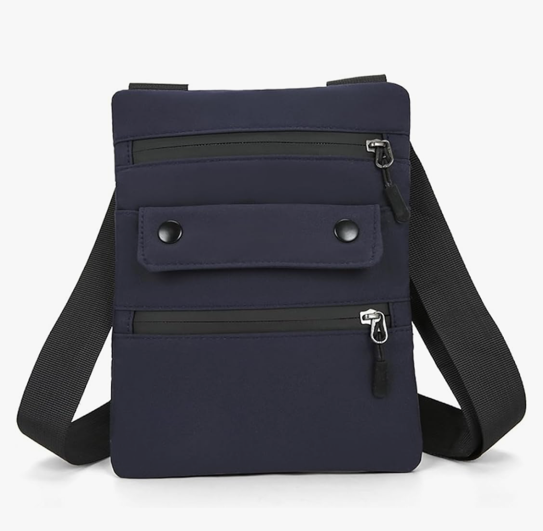 Crossbody Purses for Women Men Nylon Lightweight Small Travel Bag Shoulder Purses and Handbags