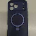 TORRAS for iPhone 17 Pro Max Case with Stand, Compatible with MagSafe, 4X Military Grade Protection, Camera Control Button Translucent Slim Phone Case for iPhone 17 Pro Max 6.9", Deep Blue