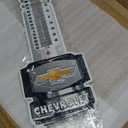 Desperate Enterprises Chevrolet Thermometer 24 Gauge Steel Embossed Sign - Nostalgic Vintage Metal Signs for Garage or Man Cave - Made in The USA