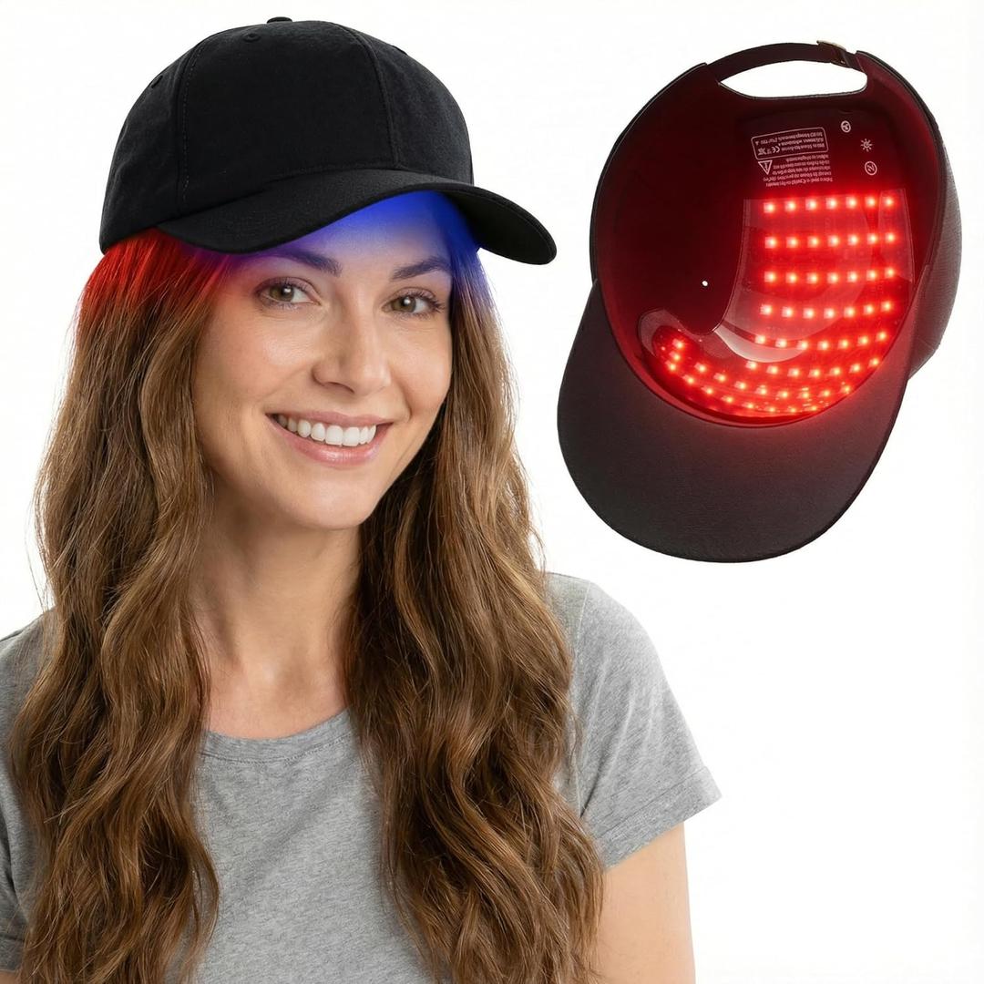 Hair Growth Device, Advanced Laser Hair Growth Cap, Red Light Therapy for Hair Growth, Red Light Cap for Thicker Hair in Men and Women