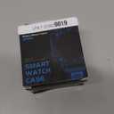 Suoman for Samsung Galaxy Watch 7/8 Ultra 47mm (2024/2025) Case with Band, [No Tempered Glass] Rugged+ All-Round TPE Matte Protective Cover Bumper (Black)