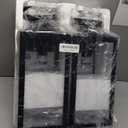 19" Large Dusk to Dawn Outdoor Lighting 2 Pack, Black Sensor Porch Lights Exterior Lighting Fixtures, Modern Wall Lantern Outdoor Wall Lights Waterproof Wall Sconce Lamp for House, Doorway, Garage