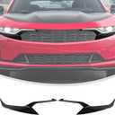 Linskip Headlight Covers Compatible with 2019 2020 2021 2022 2023 2024 Chevy Camaro LS LT, Headlight Bezel Decor Trim for Chevrolet Camaro Exterior Accessories Red, Pair