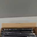 Black Long Curtain Rod Tension Shower Curtain Rods 30 to 120 inch Adjustable Spring Heavy Duty Rods for Bathroom Windows Outdoor No Drill No Slip Spliced and Telescopic Design