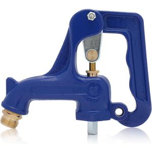 VEVOR Frost Free Outdoor Faucet, Freeze Proof Yard Hydrant Complete Head Assembly, with 1" NPT Galvanized Pipe Thread & 3/4" Hose Connection for Yard, Garden, Pasture Irrigation (Pipe Not Included)