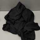 Kaximil Women's Square Neck Ruffle Hem Mini Dress Ruched Waist Short Party Dresses (Black, Extra Large)