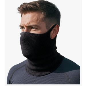 Ear-hook Half Face Mask for Motorcycle Cycling, Men Women Comfortable Windproof Neck Warmer Gaiter for Outdoor Sports