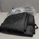 Back Seat Cover - 900D Oxford Waterproof Car Seat Protector, Fits Cars/SUVs/Trucks, Split Bench, Non-Slip, for Messy Kids & Drooling Dogs, Easy Clean(Black) (Medium-54"W)