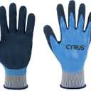 CYRUS 2 Pairs Nitrile Gardening Gloves for WomenMen, Thorn-Proof Garden Gloves,Work for Weeding, Digging, Pruning