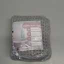 tchdio Waffle Bath Mat Rug, Super Absorbent Non Slip Bath Mats for Bathroom Mat Ultra Soft Bathmat Machine Washable Bathroom Rugs with Tassels, Bath Rugs Beside Tub, 18" x 30" (1'6" x 2'6" (Rectangular), Light Grey)