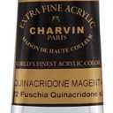 Charvin Extra Fine Professional Acrylic Paint - Quinacridone Magenta, 60ml Tube, Triple-Milled, Lightfast Pigments, Open Stock Artist Acrylic Paints in Nature-Inspired Hues (2.02 Fl Oz (Pack of 1))