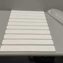 Large Stone Dish Drying Mats for Kitchen Counter,23.6x 15.3,Eco-Friendly,Foldable quick dry stone mat kitchen,Absorbent Diatomaceous Earth Mats for Dishes Bottles Cups Bathroom Any Countertop-white