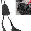 Passenger Sissy Bar Tall Rear Backrest Fit for Honda Rebel 500 300 CMX500 CMX300 2017-2025, Black