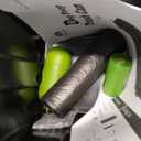 Amoowis Small Trash Can with Lid, 1.3Gal Stainless Steel Dog Poop Trash Can Outside, Waterproof & Odor Control, 5L Cat Litter Trash Can, Dog Waste Station with Foot Pedal, Garbage Can for Backyard