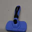 Swihauk Self Cleaning Slicker Brush - Skin Friendly Deshedding Grooming Tool for Dogs & Cats, Suitable for Shedding & Haired Pets, with Pet Supplies Accessories, Blue