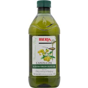 Iberia Canola and Extra Virgin Olive Oil 51 FL. OZ. (1.5 LITER)