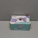 Door Lever Locks (4 Pack) - Prevents Toddlers from Opening Doors - Durable ABS with 3M Adhesive - Easy One-Hand Operation for Adults, No Tools Needed (White)