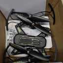 SYMA Drone with Camera for Adults, X710W FPV HD 1080P Camera Drone for Beginners, Foldable Quadcopter Toys Gifts with Optical Flow Positioning, Tap Fly, Headless Mode, 24Mins Long Flight Time (Black Gold)