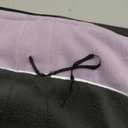 Fleece Dog Coat,Pullover Pajamas Jumpsuit Bodysuit Puppy Coats with Legs, Pet Windproof Warm Cold Weather Jacket Full Body Vest Cozy Snowsuit Outfit Clothes (Purple, M)