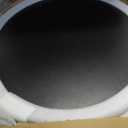Flash Furniture 24" Round Reversible Table Top, Black/ Mahogany